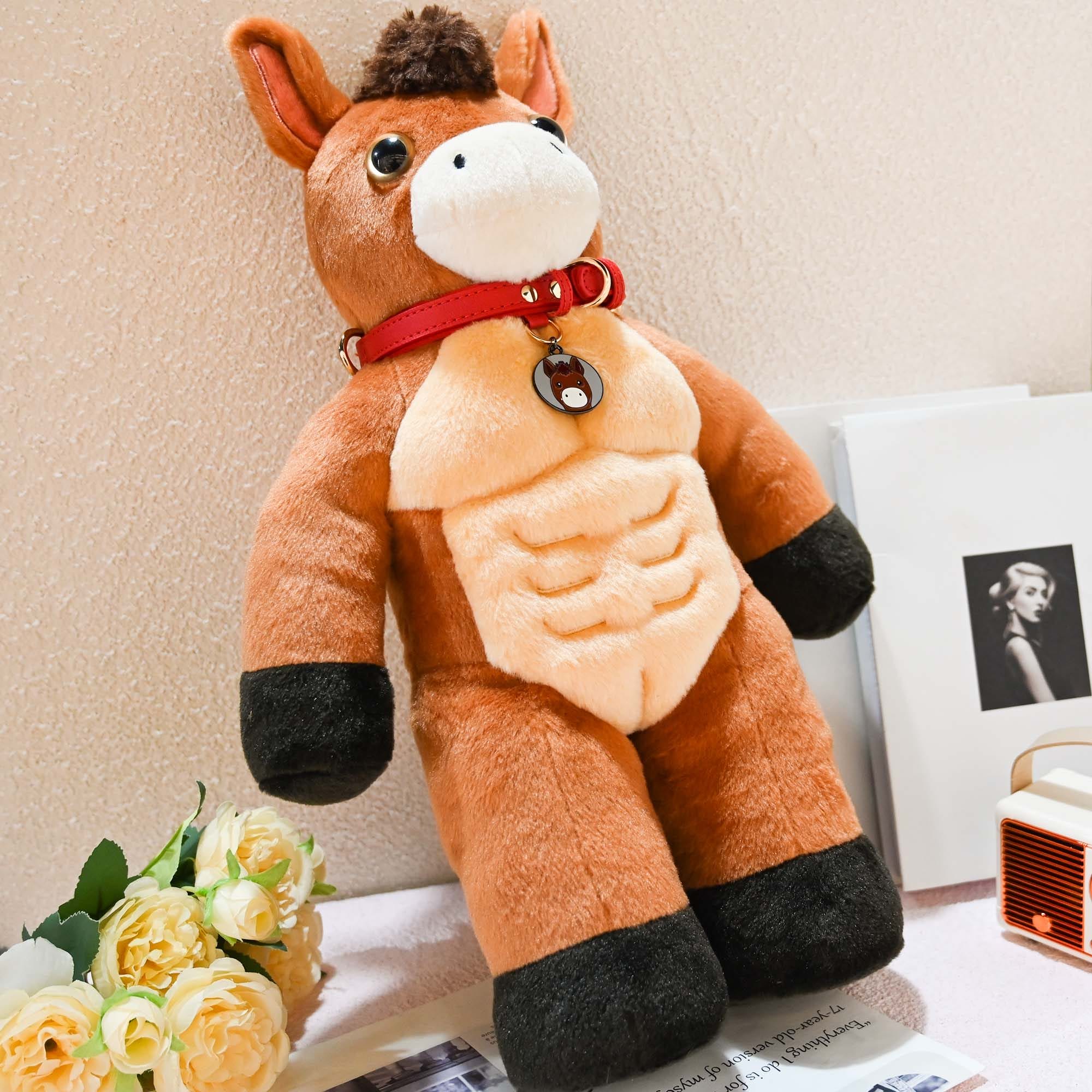 Lucky Plush: High-Quality Custom Horse Year Mascot Plush