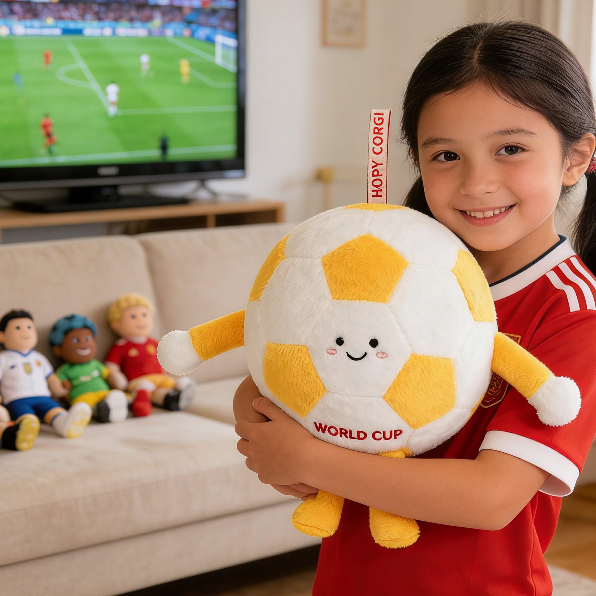 Pocket Pride: Custom 2026 World Cup Plush Keychain