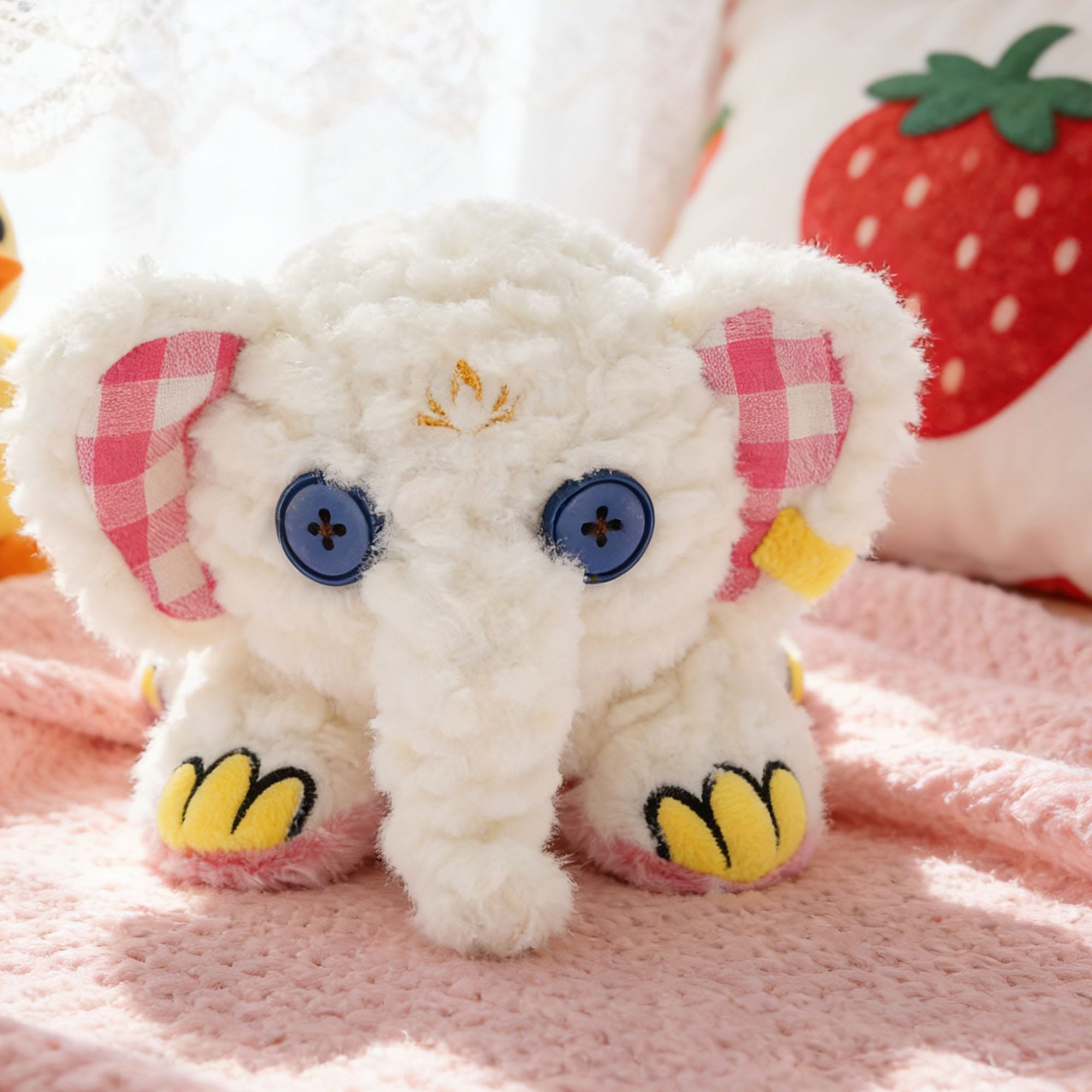 Heirloom Joy: Premium Quality Custom Stuffed Elephant Toy