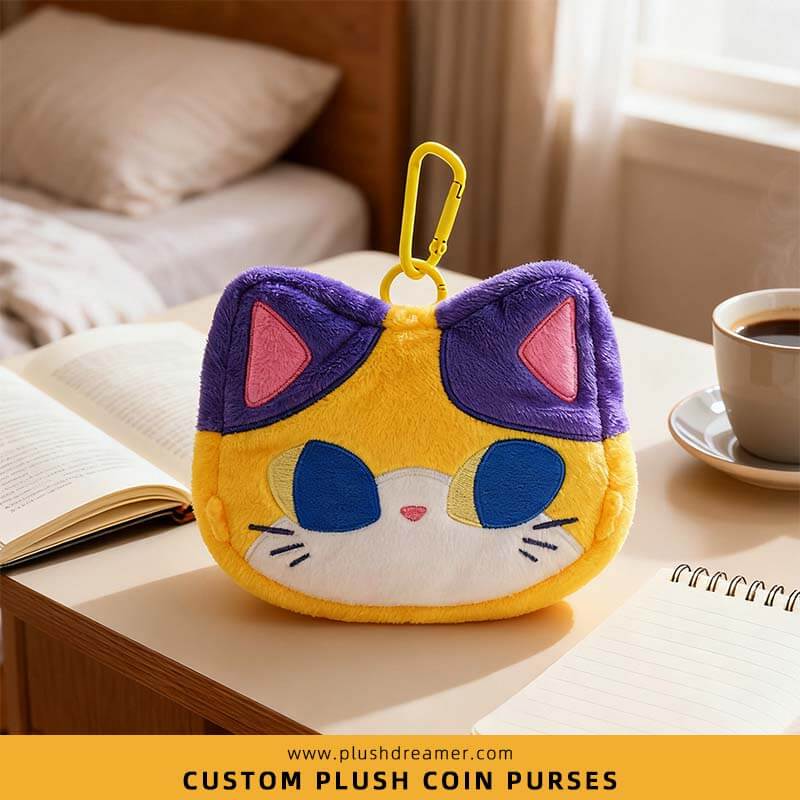 Custom Plush Coin Purses