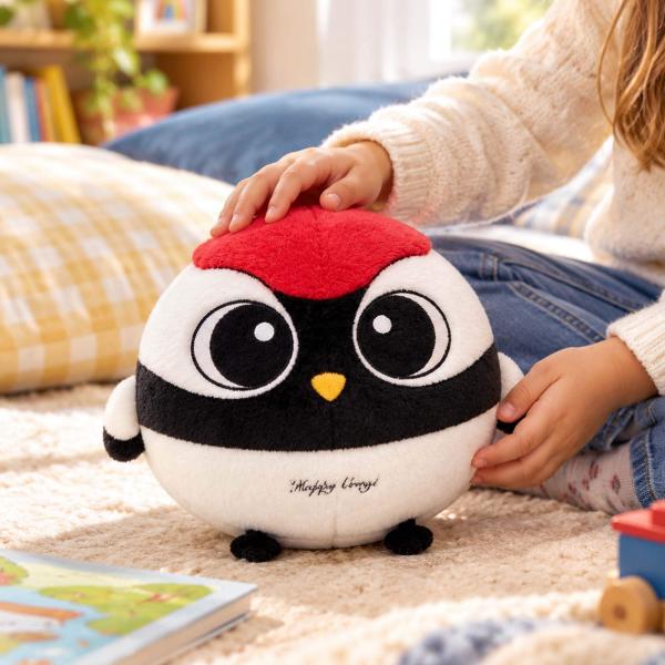 Personalized Charm & Versatile Uses of Custom Red-crowned Crane Plush Pillow Doll